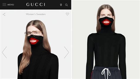 blackface gucci hoodie